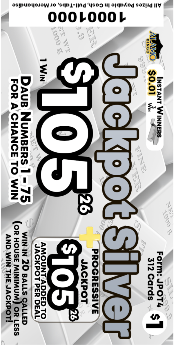ALAMO: JACKPOT SILVER (314ct) GOLDEN EXCLUSIVE - Image 2